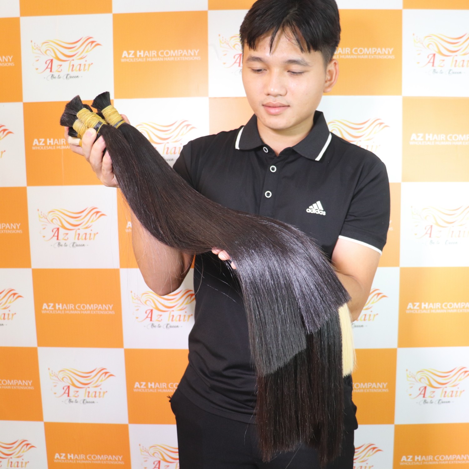 Bulk Hair Extensions 100% Remy Human Hair Vietnamese - AZHAIR | WHOLESALE  VIETNAM HUMAN HAIR EXTENSIONS