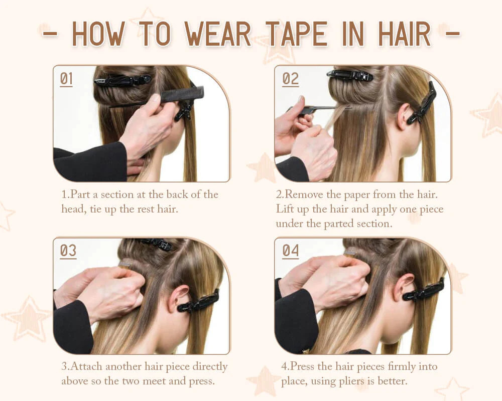 How_to_wear_injection_tape_in_hair_extension